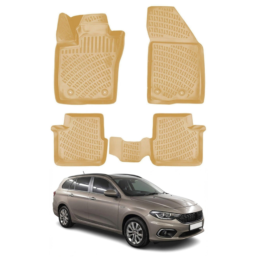 Fiat Egea Cross Wagon 3D Paspas - Bej | 2020 ve Sonrası, SW