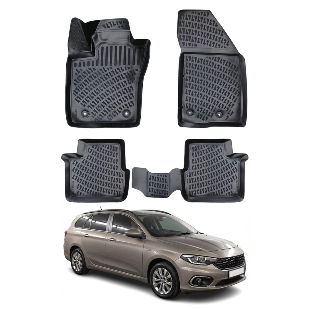 Fiat Egea Cross Wagon 3D Paspas - Siyah | 2020 ve Sonrası, SW