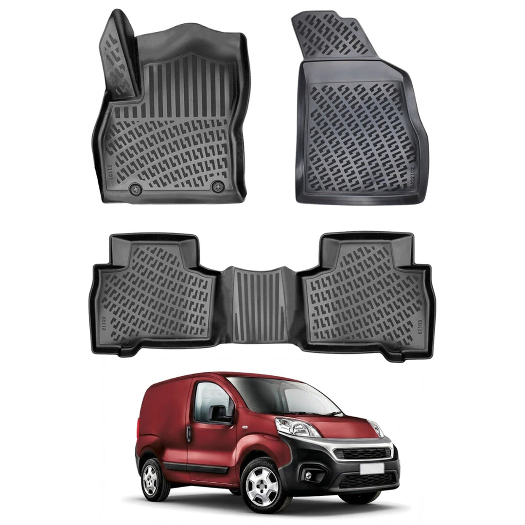 Fiat Fiorino 3D Paspas - Siyah, Dizel (2 Parça) | 2020 ve Sonrası