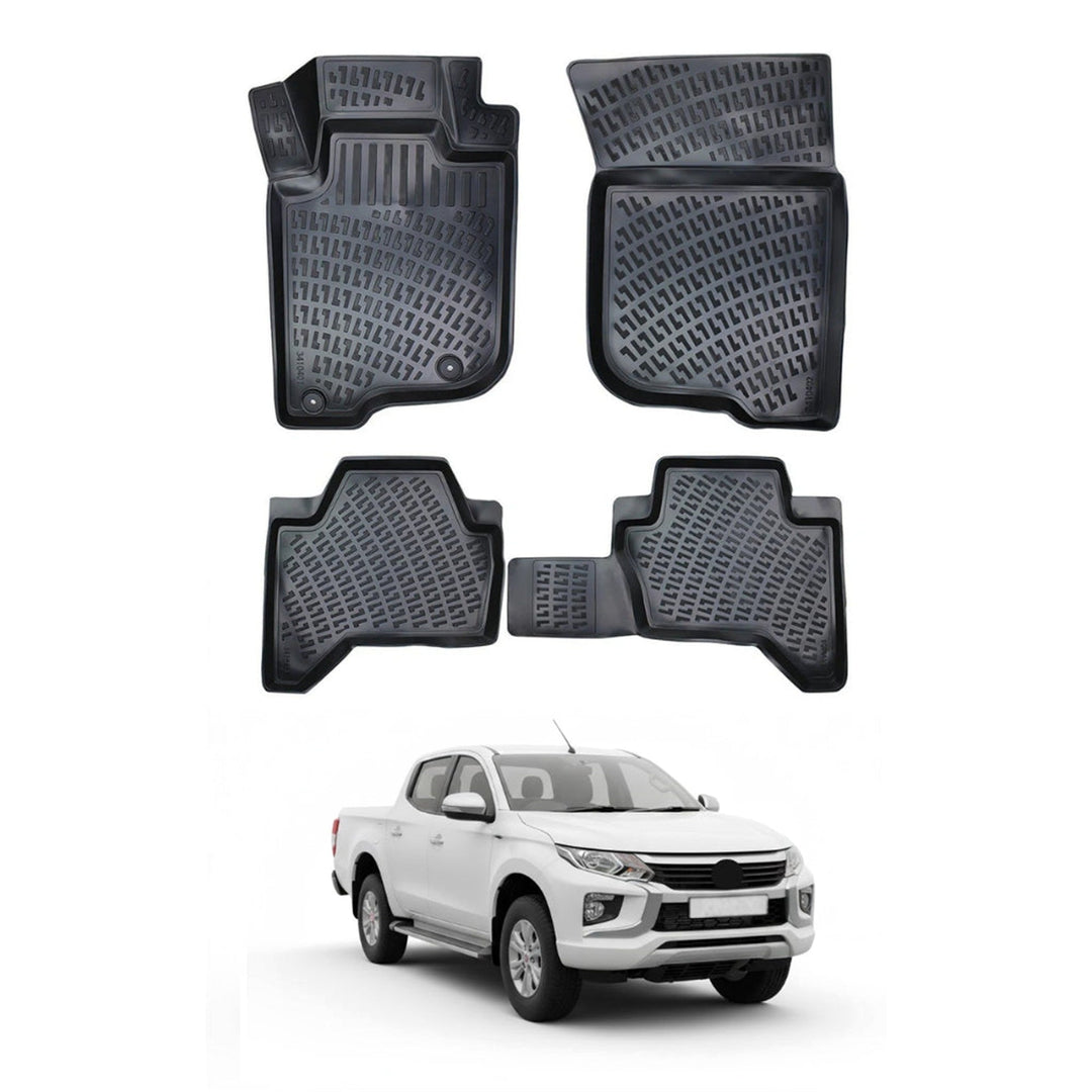 Fiat Fullback 3D Paspas - Siyah | 2016 ve Sonrası