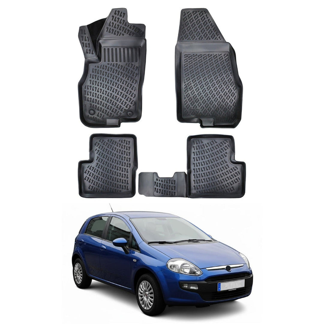 Fiat Grande Punto/Evo 3D Paspas - Siyah | 2010 ve Sonrası, HB