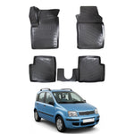 Resmi Galeri görüntüleyicisine yükleyin, Fiat Panda 3D Paspas - Siyah | 2003-2011 Arası, HB
