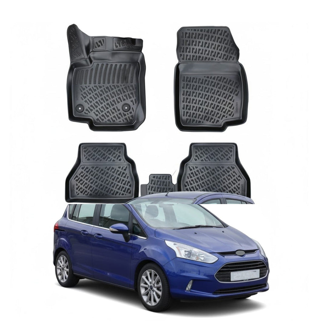 Ford B-Max 3D Paspas - Siyah | 2011 ve Sonrası, HB