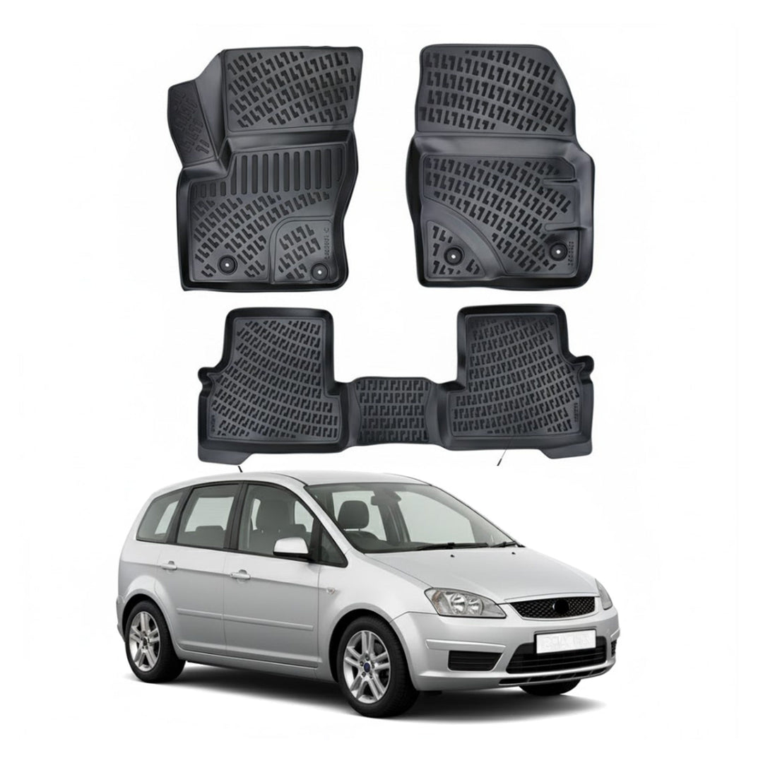 Ford C-Max 3D Paspas - Siyah | 2003-2010 Arası, HB