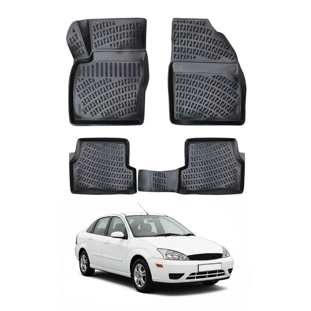 Ford Focus 3D Paspas - Siyah | 1998-2004 Arası