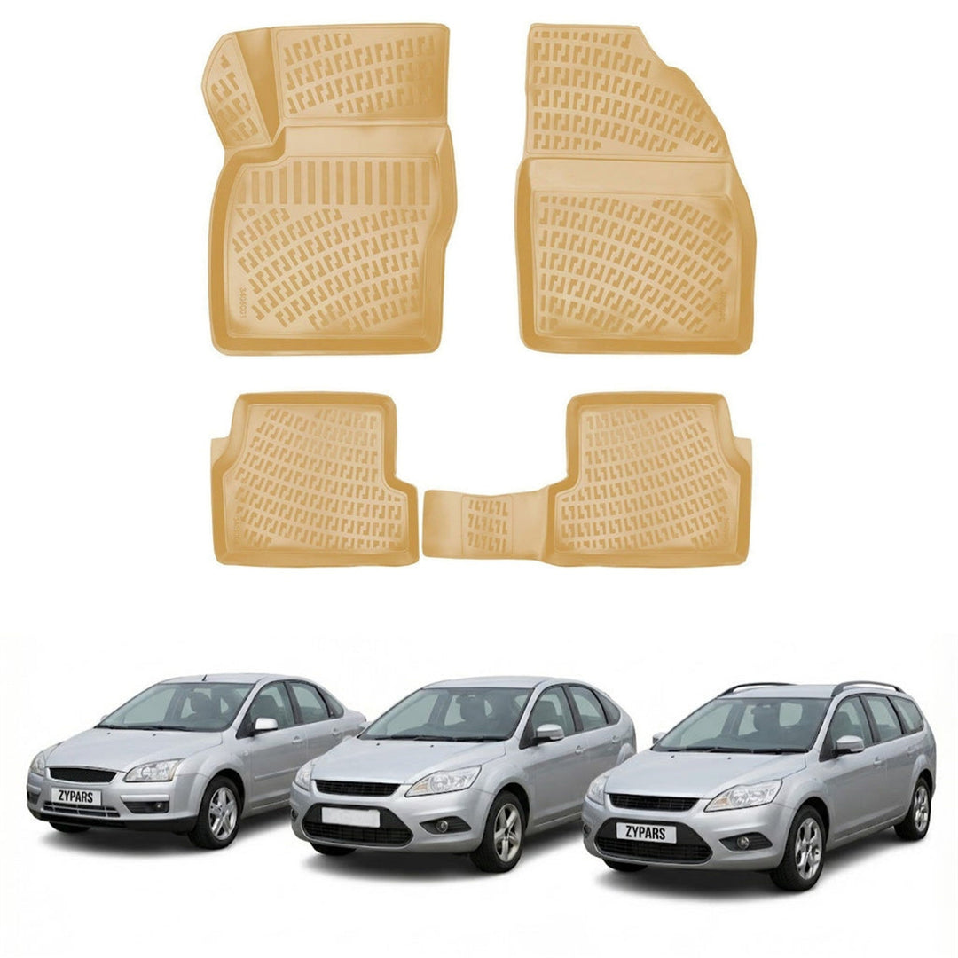 Ford Focus 3D Paspas - Bej | 2005-2011 Arası