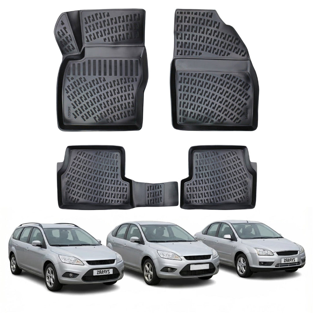 Ford Focus 3D Paspas - Siyah | 2005-2011 Arası