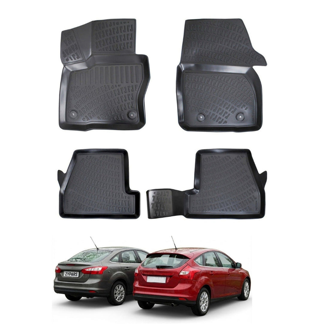 Ford Focus 3D Paspas - Siyah | 2011-2014 Arası