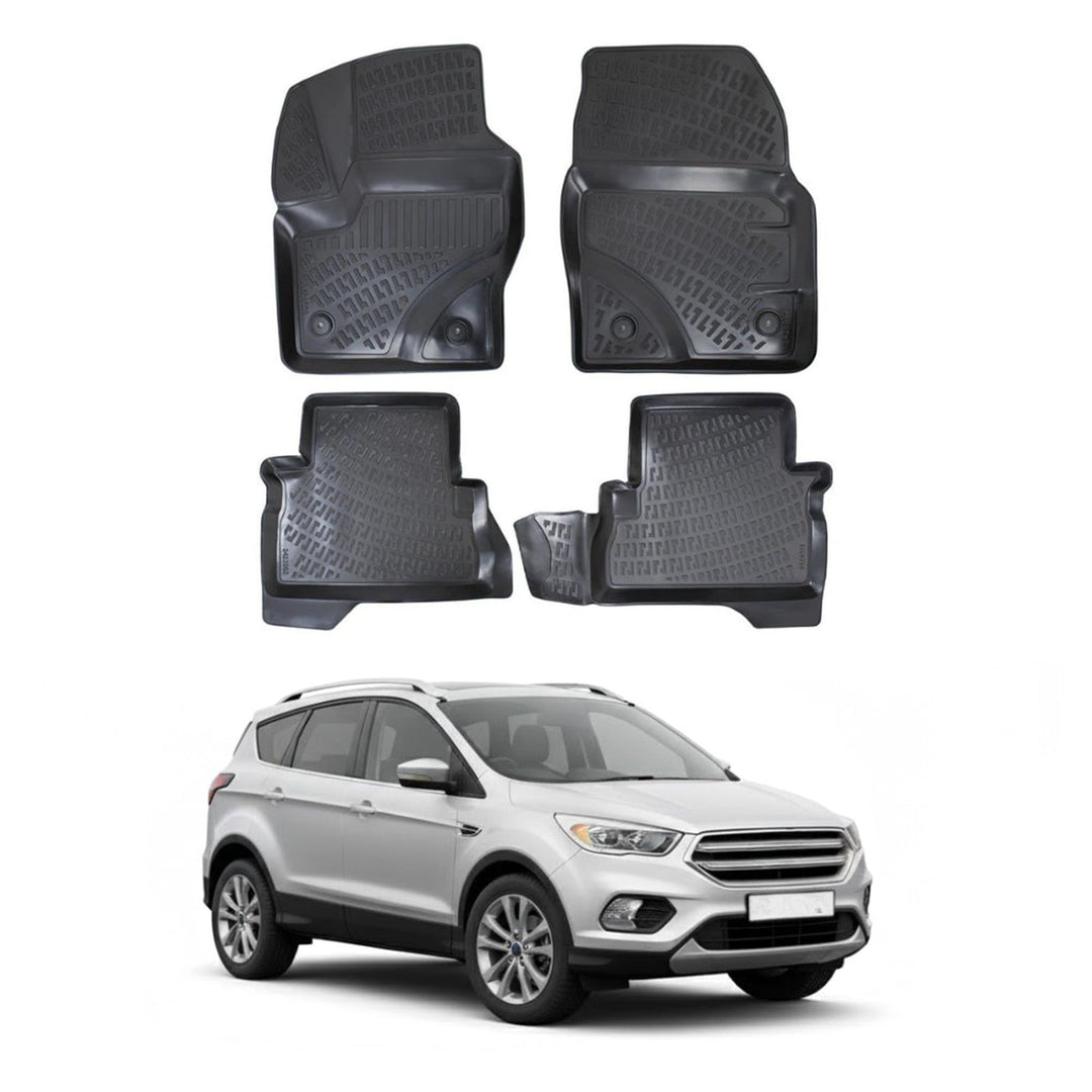 Ford Kuga 3D Paspas - Siyah | 2012-2019 Arası