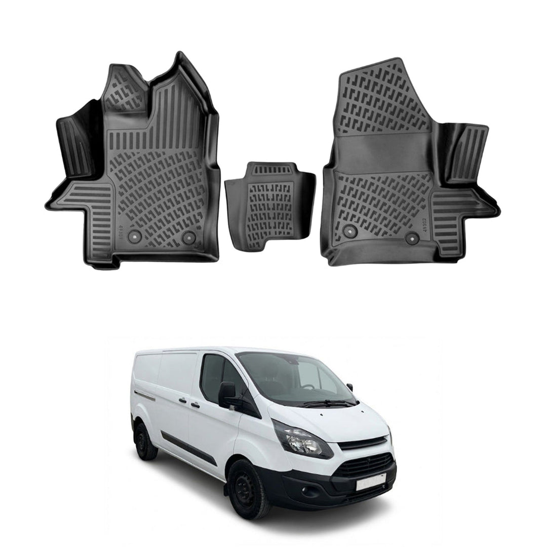 Ford Tourneo Custom 3D Paspas - Siyah, Manuel Vites | 2012-2023 Arası