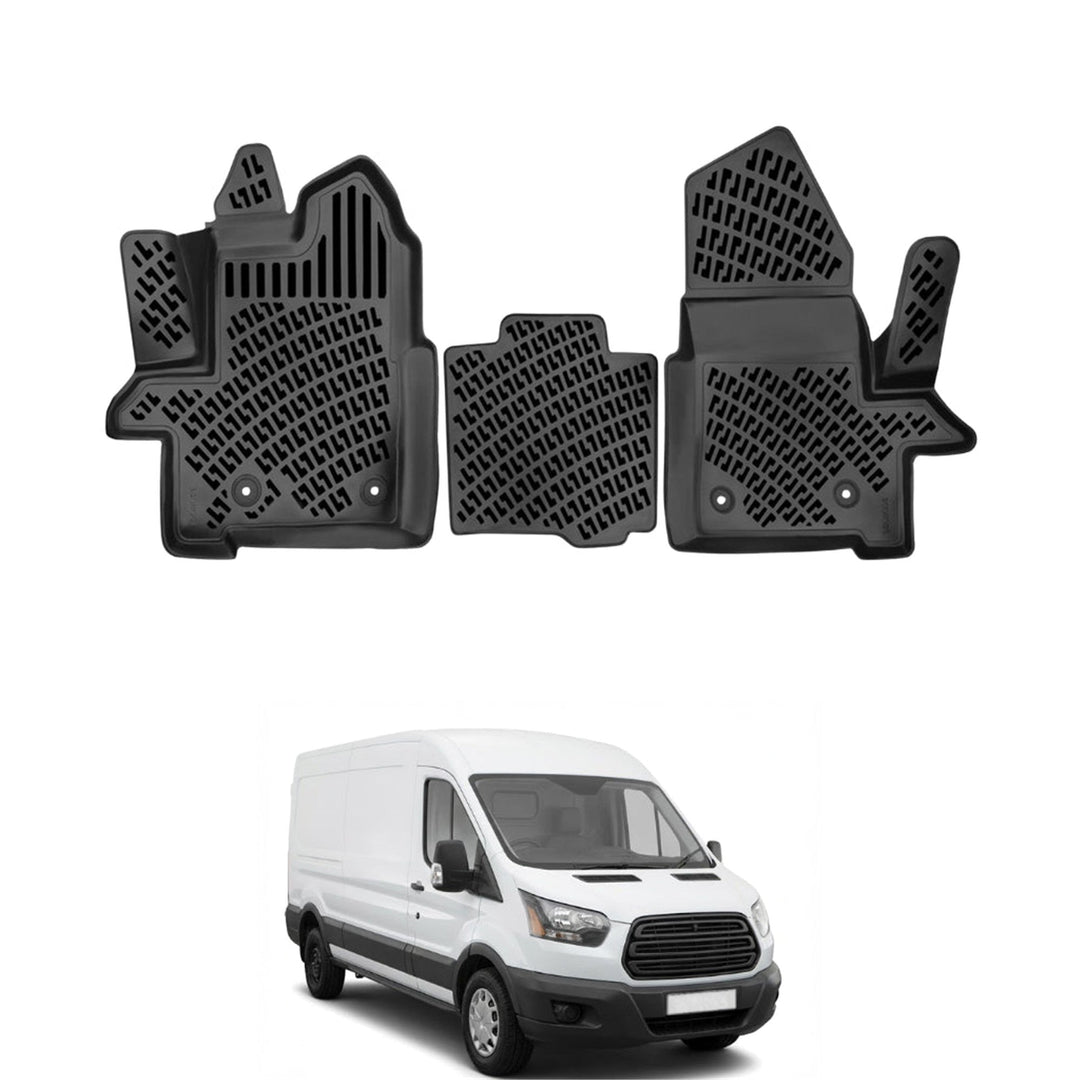 Ford Transit 3D Paspas - Siyah | 2014-2019 Arası