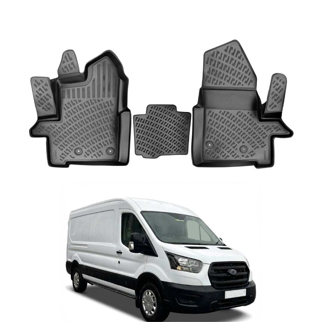 Ford Transit 3D Paspas - Siyah, Kapalı Kasa | 2019 ve Sonrası