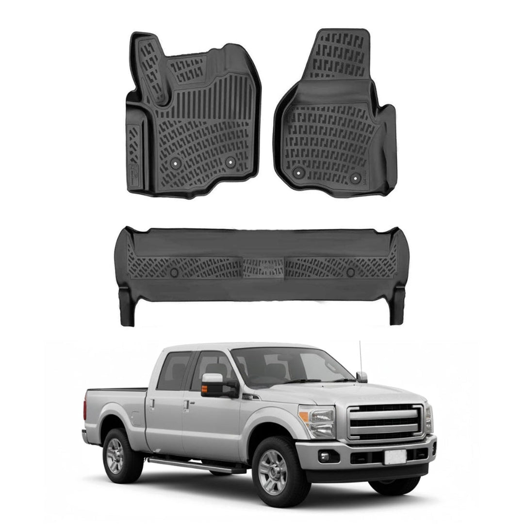 Ford F-250 3D Paspas - Siyah | 2012-2016 Arası