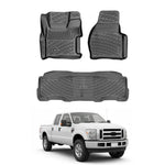 Resmi Galeri görüntüleyicisine yükleyin, Ford F250/F350/F450/F550 3D Paspas - Siyah, USA Versiyon | 2008-2010 Arası