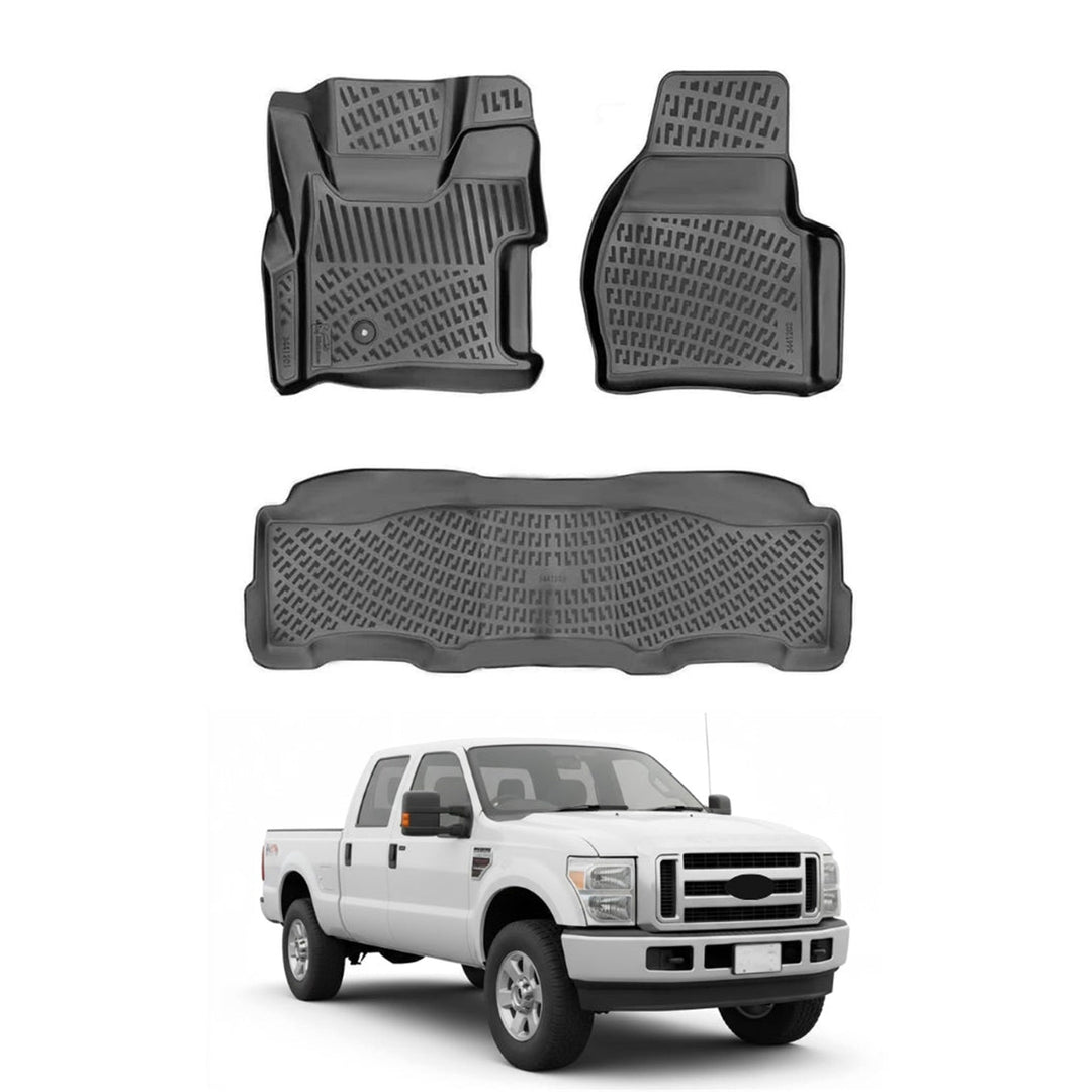 Ford F250/F350/F450/F550 3D Paspas - Siyah, USA Versiyon | 2008-2010 Arası