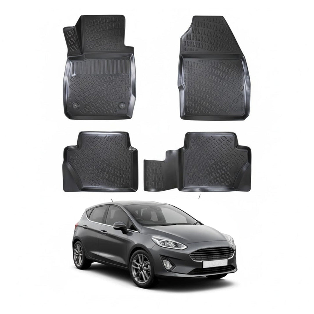 Ford Fiesta 3D Paspas - Siyah | 2017 ve Sonrası, HB