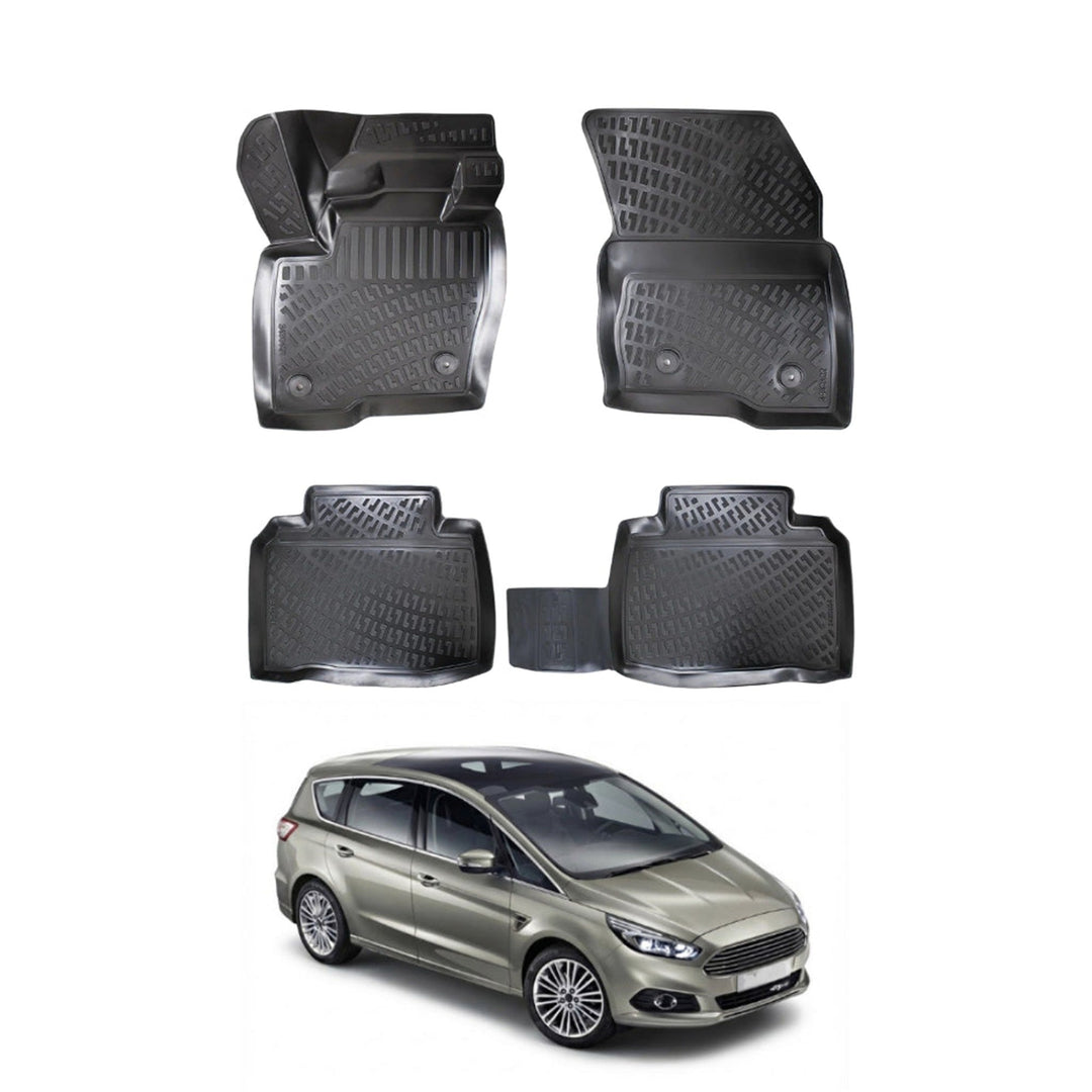 Ford S-Max 3D Paspas - Siyah | 2014 ve Sonrası, SW