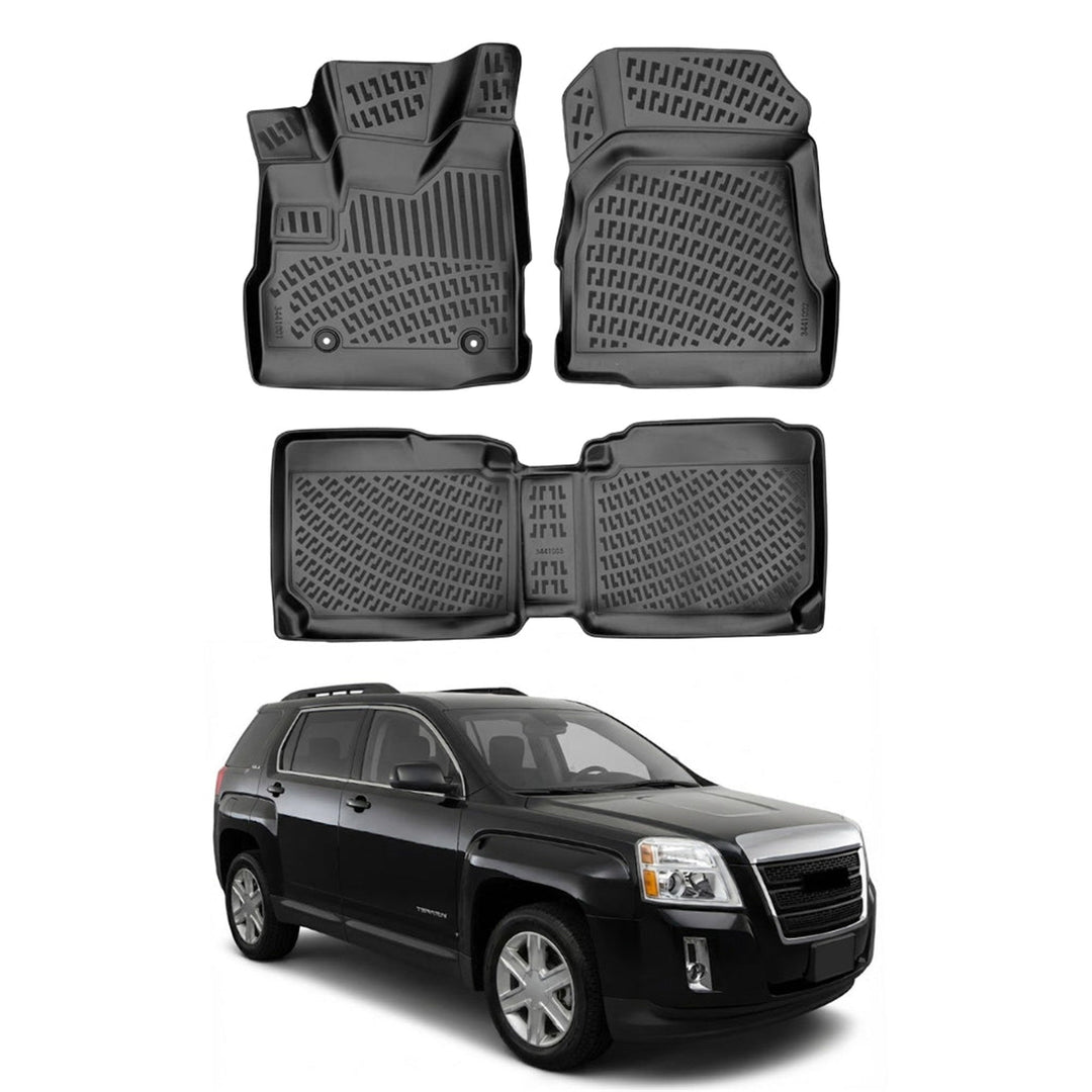 GMC Terrain 3D Paspas - Siyah | 2010-2018 Arası