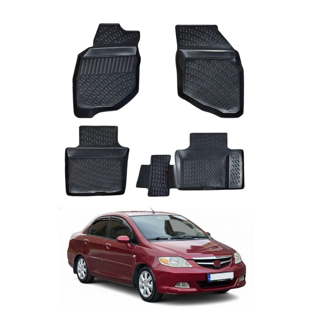 Honda City 3D Paspas - Siyah | 2002-2008 Arası, SD