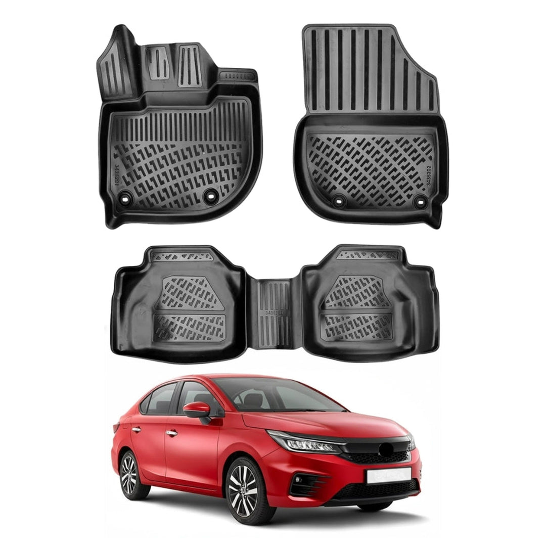 Honda City 3D Paspas - Siyah | 2021 ve Sonrası, SD