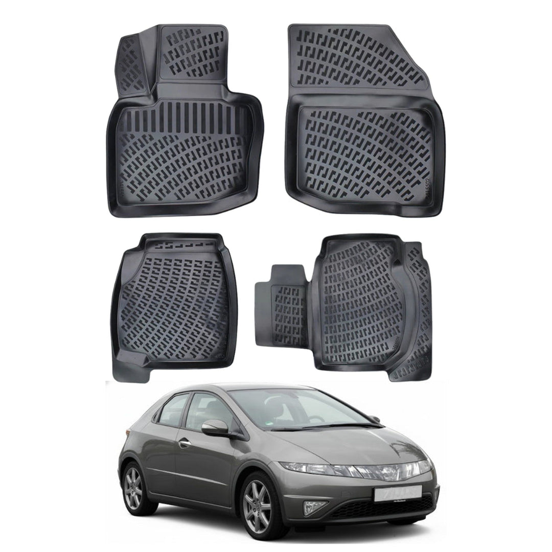 Honda Civic 3D Paspas - Siyah | 2006-2012 Arası, HB