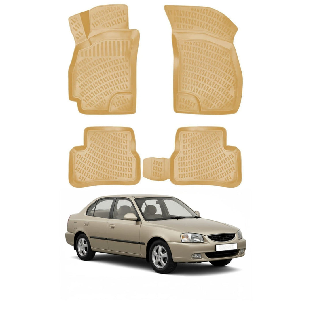 Hyundai Accent Admire 3D Paspas - Bej | 2000-2005 Arası, SD