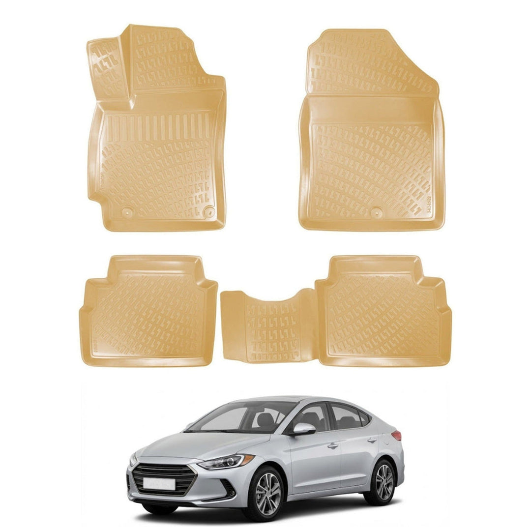 Hyundai Elantra 3D Paspas - Bej | 2015 ve Sonrası, SD