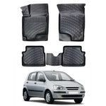 Resmi Galeri görüntüleyicisine yükleyin, Hyundai Getz 3D Paspas - Siyah | 2002 ve Sonrası, HB
