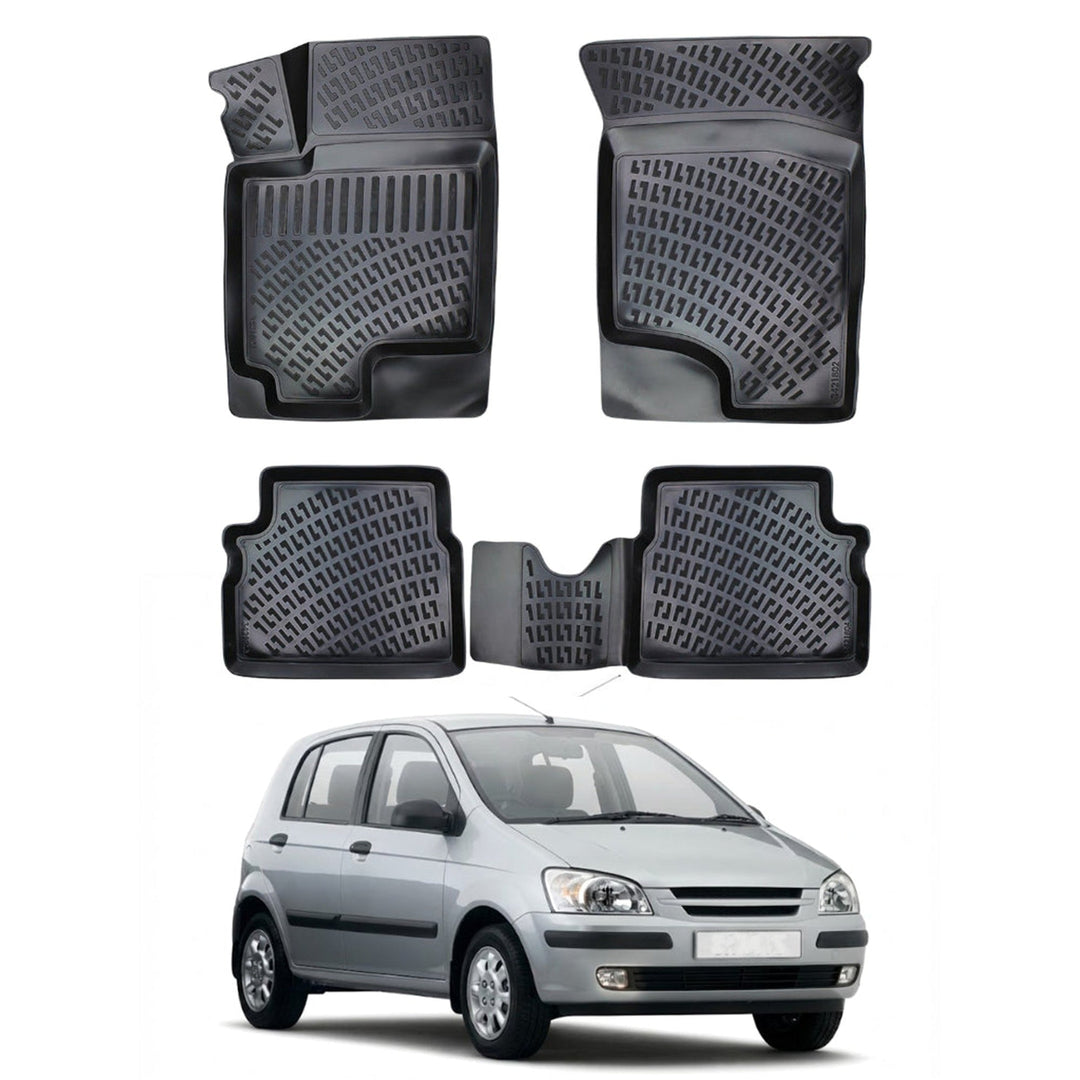 Hyundai Getz 3D Paspas - Siyah | 2002 ve Sonrası, HB