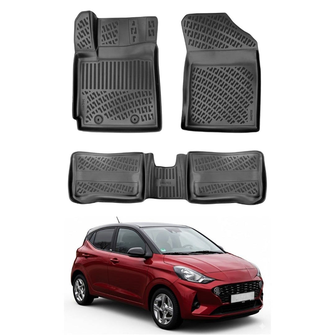 Hyundai i10 3D Paspas - Siyah | 2019 ve Sonrası, HB
