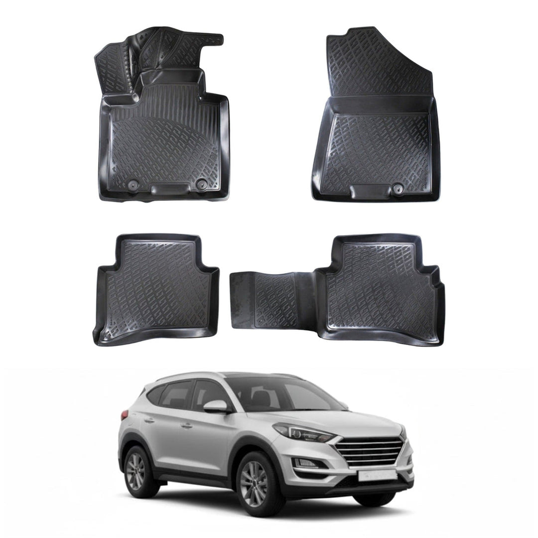 Hyundai Tucson 3D Paspas - Siyah | 2015 -2020 Arası