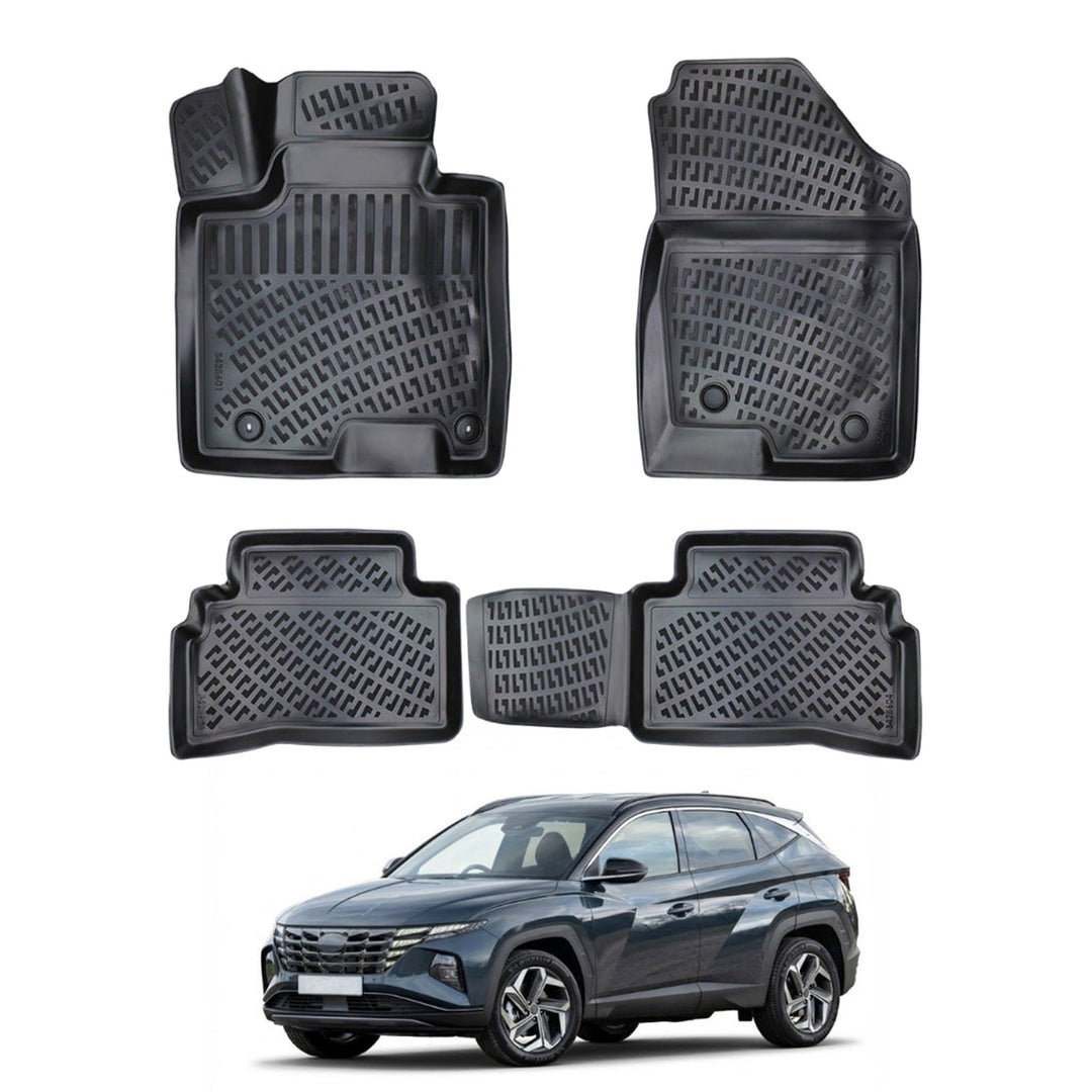 Hyundai Tucson 3D Paspas - Siyah | 2021 ve Sonrası