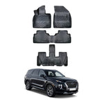 Resmi Galeri görüntüleyicisine yükleyin, Hyundai Palisade 3D Paspas - Siyah, 7 Koltuklu | 2020 ve Sonrası