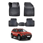 Resmi Galeri görüntüleyicisine yükleyin, Jeep Cherokee 3D Paspas - Siyah | 2014-2019 Arası