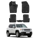 Resmi Galeri görüntüleyicisine yükleyin, Jeep Renegade 3D Paspas - Siyah | 2015-2019 Arası