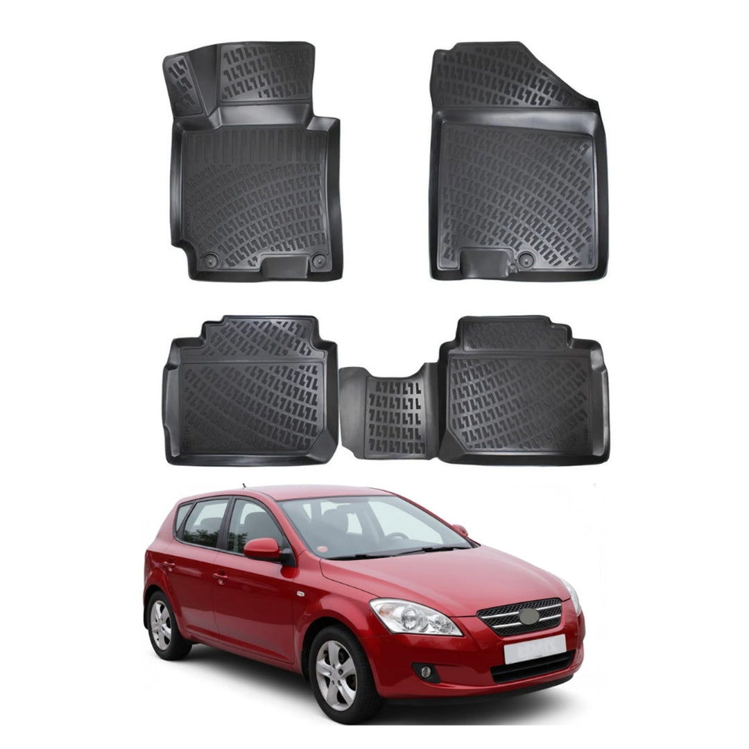 Kia Ceed 3D Paspas - Siyah | 2006-2012 Arası, HB/SW