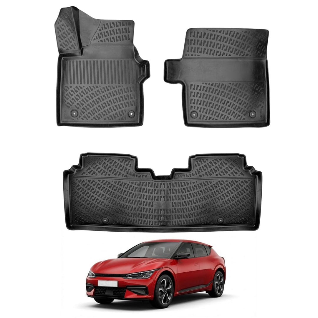 Kia EV6 3D Paspas - Siyah | 2022-2024 Arası