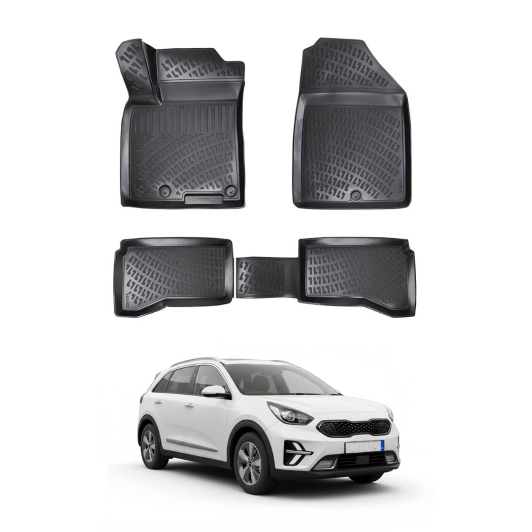 Kia Niro 3D Paspas - Siyah | 2017-2022 Arası