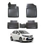 Resmi Galeri görüntüleyicisine yükleyin, Kia Picanto 3D Paspas - Siyah | 2017 ve Sonrası, HB
