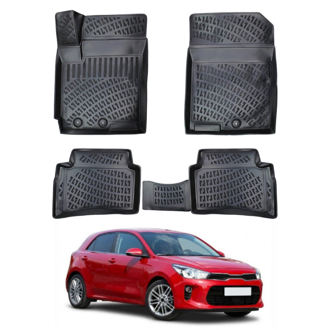 Kia Rio 3D Paspas - Siyah | 2017 ve Sonrası, HB