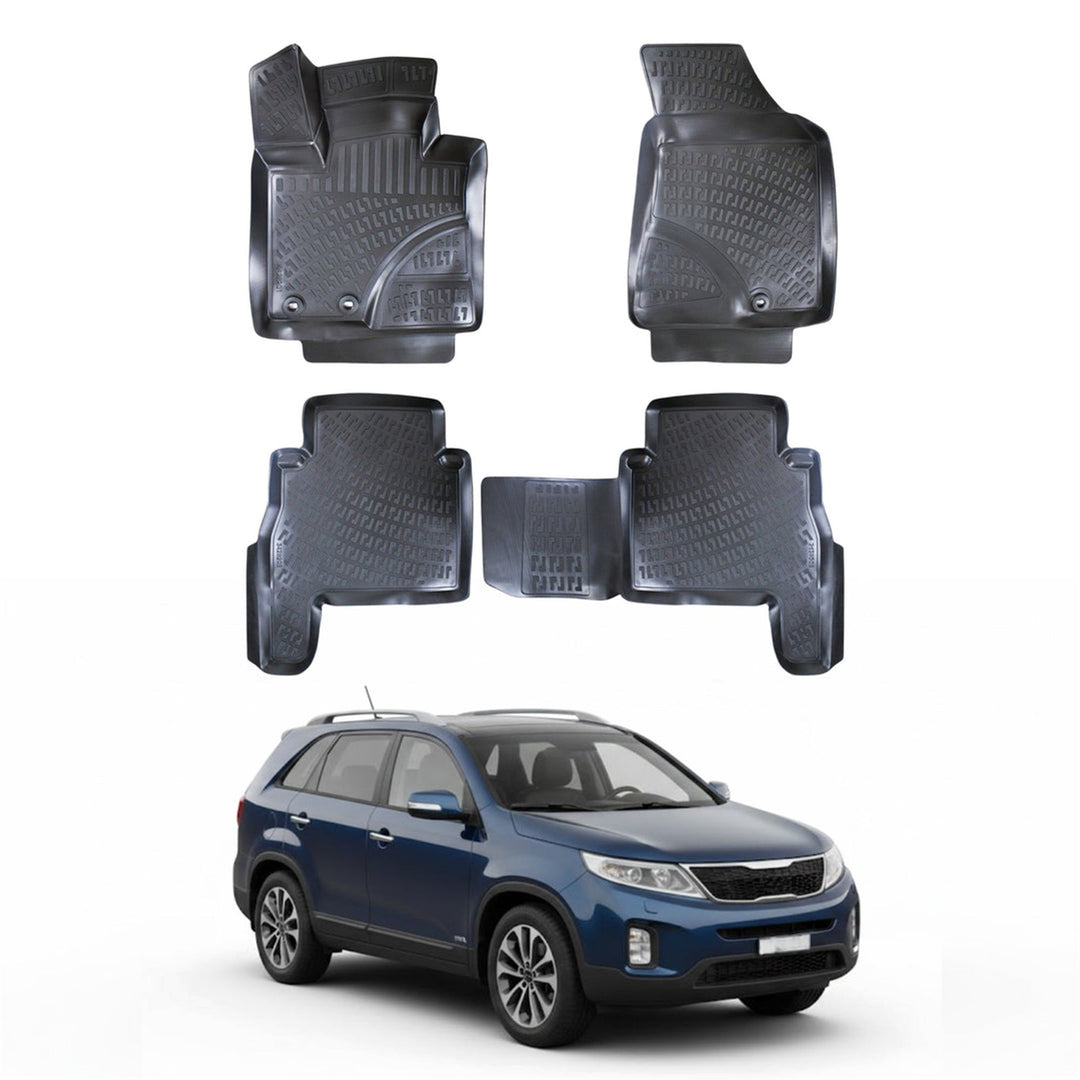 Kia Sorento 3D Paspas - Siyah | 2010-2015 Arası