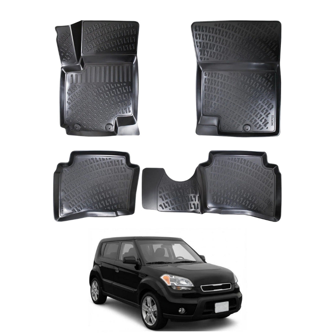 Kia Soul 3D Paspas - Siyah | 2008-2013 Arası, HB