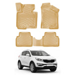Resmi Galeri görüntüleyicisine yükleyin, Kia Sportage 3D Paspas - Bej | 2011-2015 Arası