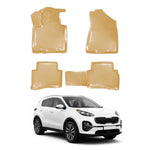 Resmi Galeri görüntüleyicisine yükleyin, Kia Sportage 3D Paspas - Bej | 2016-2021 Arası