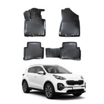 Resmi Galeri görüntüleyicisine yükleyin, Kia Sportage 3D Paspas - Siyah | 2016-2021 Arası