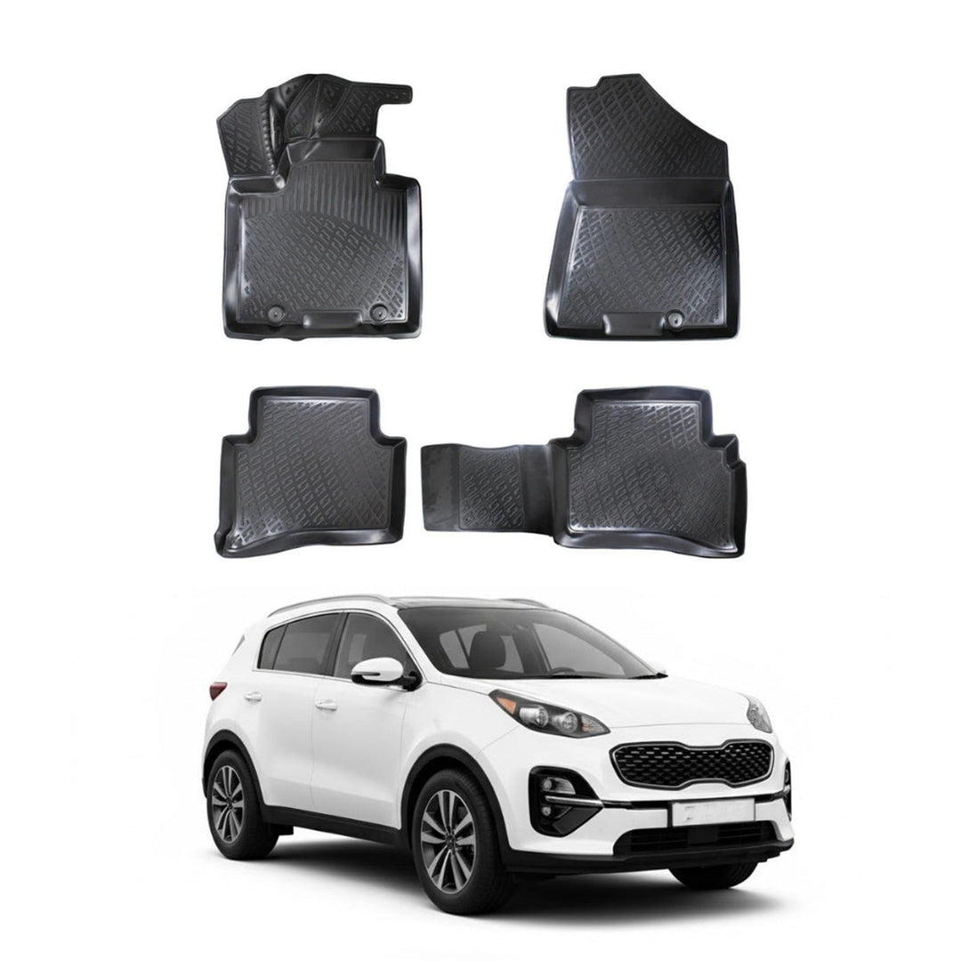 Kia Sportage 3D Paspas - Siyah | 2016-2021 Arası