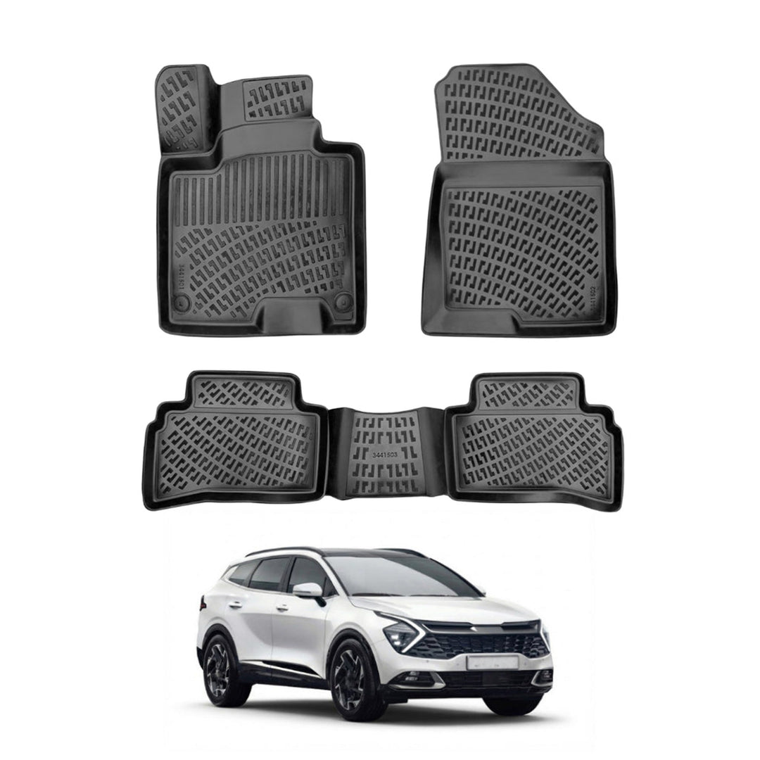 Kia Sportage 3D Paspas - Siyah, Comfort/Cool/Prestige Paket | 2022 ve Sonrası