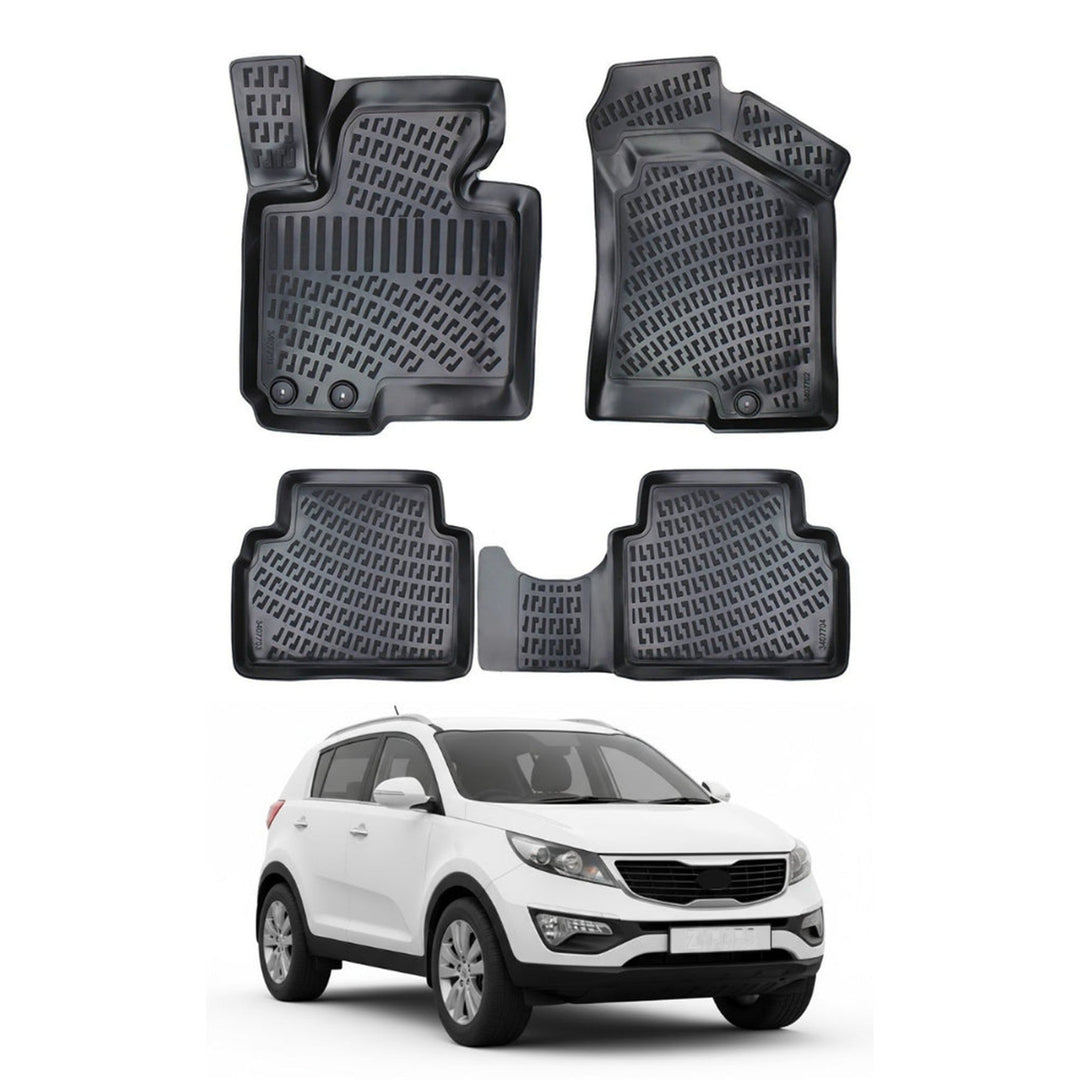 Kia Sportage 3D Paspas - Siyah | 2011-2015 Arası
