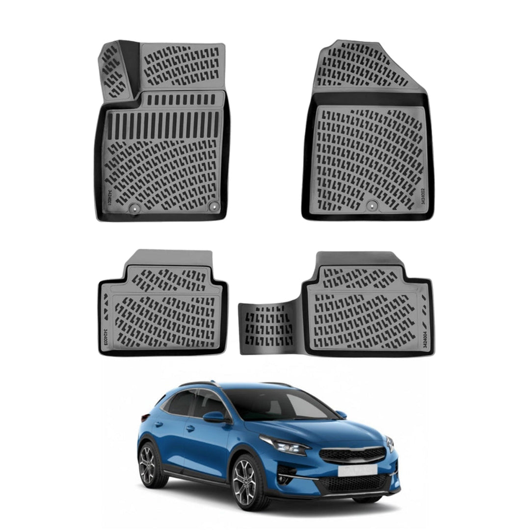 Kia XCeed 3D Paspas - Siyah | 2019 ve Sonrası, HB