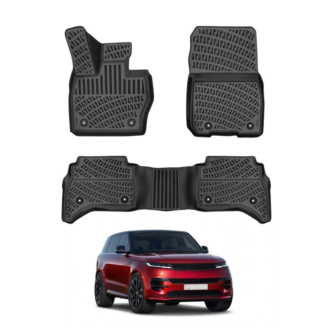 Land Rover Range Rover Sport PHEV 3D Paspas - Siyah | 2023 ve Sonrası